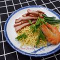 Cooksnap của Bòn Bon khi họ làm theo món Mì xá xíu khô