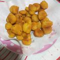 憓媽咪 的 彩色地瓜球 cooksnap