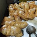 El cooksnap de Viviana Otero cuando hizo Pastelitos de membrillos.