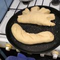 El cooksnap de Vanina Ledesma cuando hizo Pan casero con grasa.