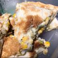 El cooksnap de Pilar Roth cuando hizo Tarta fácil de arveja y choclo.