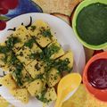 Monika Singhal का कुकस्नैप जब उन्होंने ढोकला (Dhokla) बनाया था।