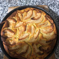 El cooksnap de Aldara Barro Iglesias cuando hizo Tarta de manzana.