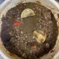 El cooksnap de Nacho Albarrán cuando hizo Lentejas en olla perfect.