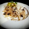 El cooksnap de Zaida TC @alquimiasfood cuando hizo Risotto de champiñones.