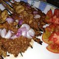 Cooksnap dari Bunda Elien untuk resep Sate Jamur Bumbu Kacang