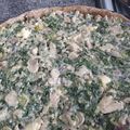 El cooksnap de Marcelo Clerici cuando hizo Tarta de pollo y acelga.