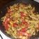 El cooksnap de González yamila cuando hizo Camarones salteado y fideos sin tacc.