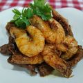 Cooksnap của QUÂN NGUYỄN khi họ làm theo món Ba rọi, tôm bạc kho tiêu