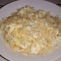 El cooksnap de Betsabé Irene Valor Cásseres cuando hizo Huevos revueltos con arroz.