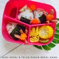 Cooksnap dari Reni Nuraini untuk resep Nasi Bento Simple/ Hand Molding