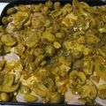 El cooksnap de Agustín Martinez Eugui cuando hizo Cinta lomo de cerdo, con salsa de champiñones.