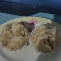 Cooksnap dari Sisy Tiana untuk resep Bolu kukus pisang mekar
