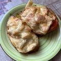 Szandra Zsoltné Tóth Cooksnap-ja, amikor elkészítette a(z) Csirkemellel töltött édesburgonya receptet.