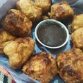 Cooksnap Ani Delighted semasa beliau membuat Tauhu bergedil + sambal kicap.
