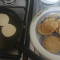 El cooksnap de Luci Montagna cuando hizo Hot cakes de avena saludables.