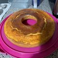 El cooksnap de MJ Iglesias cuando hizo Bizcocho de queso quark.