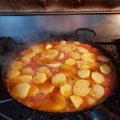 El cooksnap de Maria Segura cuando hizo Chupin de pescado de río al disco.