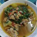 รูป Cooksnap ของ Zkorn Manunitedd เมื่อเขาทำ แกงไก่บ้านใส่ฟัก /สูตรน้ำปลาร้า