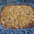 El cooksnap de Laura cuando hizo Pastel de merluza, mahonesa picante.