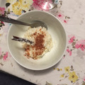 El cooksnap de Maychu cuando hizo Arroz con leche.