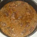 Anikó Kövesi-Szabó Cooksnap-ja, amikor elkészítette a(z) Csirkemáj pörkölt receptet.