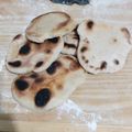 El cooksnap de Adriana Loyarte cuando hizo Pan árabe.