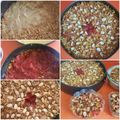 El cooksnap de Berta Retamal Valeria cuando hizo Torta caluga frambuesa y almendra.