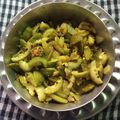 Falguni Chauhan ( The 🏡 Chef )'s cooksnap of when they made કંકોડા નું શાક (Kantola Shak Recipe In Gujarati).