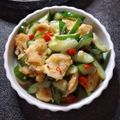 Cooksnap dari aniesaryono untuk resep Orak Arik Timun Telur Asin