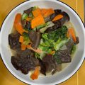 廖文仲 的 肉絲木耳炒青菜/小白菜高麗菜胡蘿蔔 cooksnap