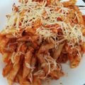 El cooksnap de Angie Perálvarez Fernández cuando hizo Macarrones a lo pobre sin gluten.
