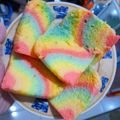 Cooksnap dari alQey untuk resep Rainbow Ogura Cake
