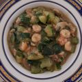 El cooksnap de Maria Martinez Gala cuando hizo Salteado de calabacín y gambas.