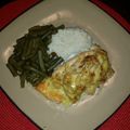 Chef Shonari's cooksnap of when they made Stuffed Salmon w/ Crab and Shrimp.