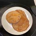 El cooksnap de Miguel R-C cuando hizo Tortitas con avena, cacao y canela.