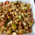 El cooksnap de raquel cuando hizo Ensalada de garbanzos.