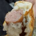 yuen 的 德式香腸薯泥吐司捲 cooksnap