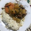 El cooksnap de Rosalía Osorio cuando hizo Cau cau de marisco.