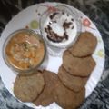 Rita mehta का कुकस्नैप जब उन्होंने कुट्टू दही पकौड़े (kuttu dahi pakode recipe in Hindi) बनाया था।