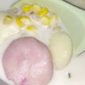 Cooksnap ada arif semasa beliau membuat Bubur Tepung Pulut.