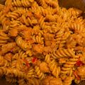 Cooksnap από Stella Stat στη συνταγή Πένες ή ρύζι με κρέας χοιρινό και ροζ σάλτσα