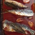 El cooksnap de María Serrano cuando hizo Sardinas en escabeche.