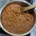 El cooksnap de Romi cuando hizo Tuco económico con carne para fideos (o cualquier pasta).