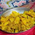 Rishi का कुकस्नैप जब उन्होंने गोभी आलू की सब्जी (Gobhi aloo ki sabzi recipe in hindi) बनाया था।