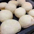 El cooksnap de Fabyy Bernal cuando hizo Pancitos integrales rellenos con masa casera!!!😋😋.