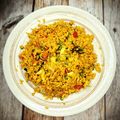 Marisa DJn 🇮🇩 🇵🇸 का कुकस्नैप जब उन्होंने वेज फ्राइड राइस (veg fried rice recipe in Hindi) बनाया था।
