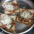 Nisha parmar's cooksnap of when they made Bread Pizza.