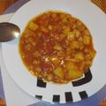 El cooksnap de Ricardo Mesa cuando hizo Garbanzada con chorizo.
