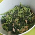 Cooksnap dari Zie Umma Aisyah untuk resep Sigeumchi Namul - Tumis Bayam ala Korea